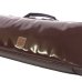 Photo1: NAHOK Alto Flute Case Guard C Foot Extra size [Krysar2/wf] Chocolate / Light brown Leather Emblem {Waterproof, Temperature Adjustment & Shock Absorb} (1)