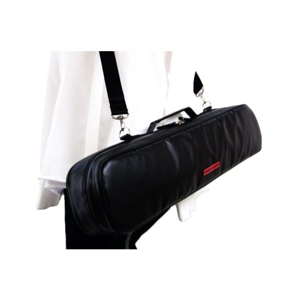 Photo3: NAHOK Alto Flute Case Guard B Foot [Krysar/wf] Matte Black {Waterproof, Temperature Adjustment & Shock Absorb}