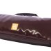 Photo1: NAHOK Alto Flute Case Guard C Foot [Krysar/wf] Chocolate / Gold Leather Emblem {Waterproof, Temperature Adjustment & Shock Absorb} (1)