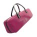 Photo5: For B&C foot, NAHOK Flute & Piccolo Case Bag [Grand Master3/wf] Fuchsia Pink / Choco & Silver Handle {Waterproof, Temperature Adjustment & Shock Absorb} (5)