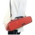 Photo9: NAHOK Flute Case Bag B Foot [Amadeus/wf] Scarlet / Black Genuine Leather Handle {Waterproof, Temperature Adjustment & Shock Absorb}