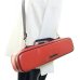 Photo9: NAHOK Flute Case Bag B Foot [Amadeus/wf] Scarlet / Black Genuine Leather Handle {Waterproof, Temperature Adjustment & Shock Absorb} (9)