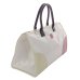 Photo3: NAHOK Musician Boston Bag [Departed2/wf] for Oboe Players White / Ivory, Smokey Pink {Waterproof}