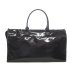 Photo9: NAHOK Musician Boston Bag [Departed2/wf] for Flute Players Black / Dark Red {Waterproof}