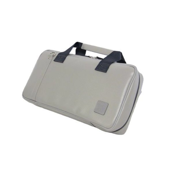 Photo1: NAHOK Clarinet Case Bag [Camarade2/wf] Matte Light Grey {Waterproof, Temperature Adjustment & Shock Absorb}