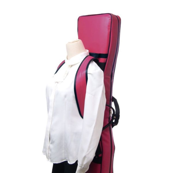 Photo7: NAHOK Shamisen & Tsugaru-jamisen Protection Case [Nitaboh 5/wf] Matte Pink {Waterproof, Temperature Adjustment & Shock Absorb}