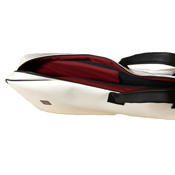 Photo5: NAHOK Shamisen & Tsugaru-jamisen Protection Case [Nitaboh 5/wf] White special coating {Waterproof, Temperature Adjustment & Shock Absorb}