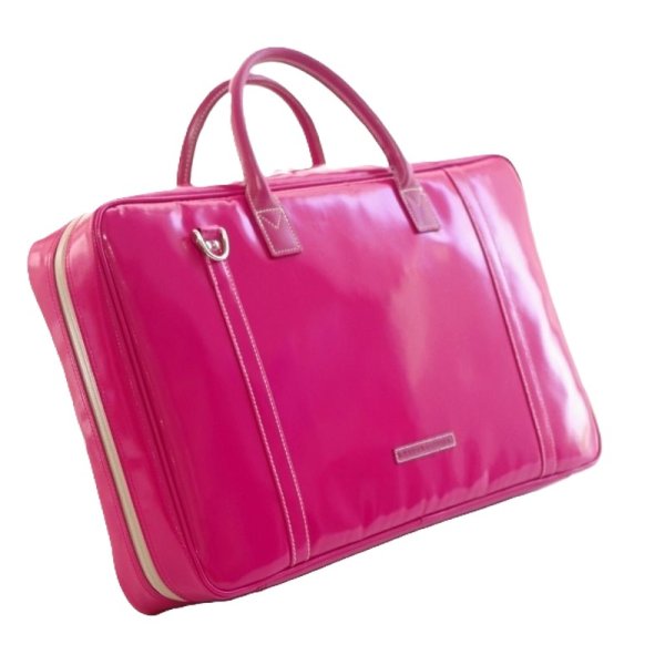 Photo3: NAHOK Score Briefcase [Ludwig/wf] for Oboe Players Fuchsia Pink {Waterproof, Temperature Adjustment & Shock Absorb}