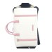 Photo6: NAHOK Score Briefcase [Ludwig/wf] for Oboe Players White / Genuine Leather Pink {Waterproof, Temperature Adjustment & Shock Absorb}