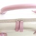 Photo5: NAHOK Oblong Briefcase [Ludwig/wf] White / Genuine Leather Pink {Waterproof, Temperature Adjustment & Shock Absorb} (5)