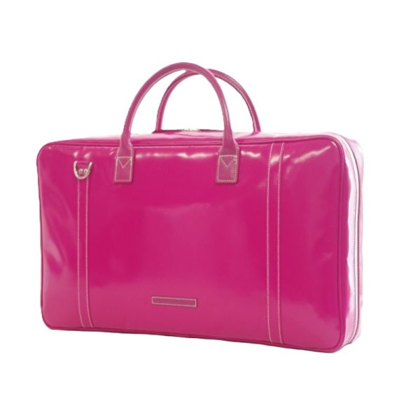 Photo2: NAHOK Oblong Briefcase [Ludwig/wf] Fuchsia Pink {Waterproof, Temperature Adjustment & Shock Absorb}