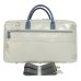 Photo7: NAHOK Oblong Briefcase [Ludwig/wf] Matte Light Grey / Navy Blue {Waterproof, Temperature Adjustment & Shock Absorb}