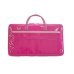 Photo5: NAHOK Oblong Briefcase [Ludwig/wf] Fuchsia Pink {Waterproof, Temperature Adjustment & Shock Absorb}