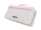 NAHOK Clarinet Case Bag [Appassionato/wf] White / Light Pink {Waterproof, Temperature Adjustment & Shock Absorb}