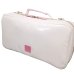 Photo2: NAHOK Oboe Case Bag [Appassionato/wf] Pure White / Light Pink {Waterproof, Temperature Adjustment & Shock Absorb} (2)