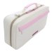 Photo5: NAHOK Clarinet Case Bag [Appassionato/wf] White / Light Pink {Waterproof, Temperature Adjustment & Shock Absorb} (5)