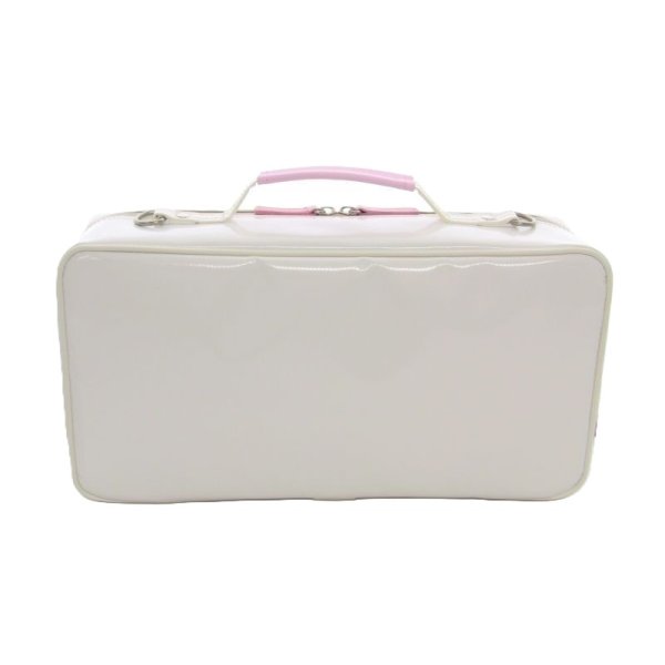 Photo4: NAHOK Clarinet Case Bag [Appassionato/wf] White / Light Pink {Waterproof, Temperature Adjustment & Shock Absorb}