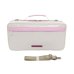 Photo4: NAHOK Clarinet Case Bag [Appassionato/wf] White / Light Pink {Waterproof, Temperature Adjustment & Shock Absorb}