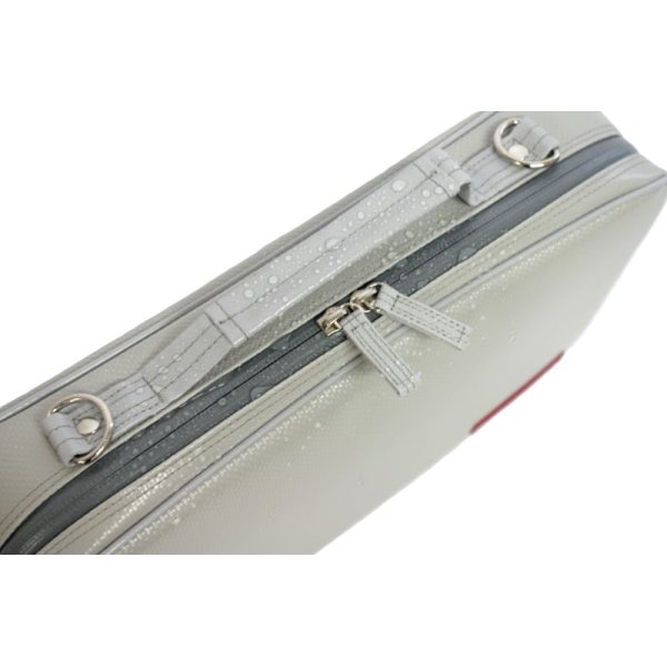 Photo2: NAHOK Single Oboe Case Bag [The Mission/wf] Matte Light Grey {Waterproof, Temperature Adjustment & Shock Absorb}