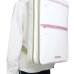 Photo10: NAHOK W Case 2 Compart Backpack for Clarinet [Carlito 2/wf] White / Pink {Waterproof, Temperature Adjustment & Shock Absorb} (10)