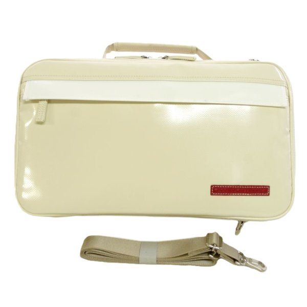 Photo4: NAHOK Single Oboe Case Bag [The Mission/wf] Ivory / White {Waterproof, Temperature Adjustment & Shock Absorb}