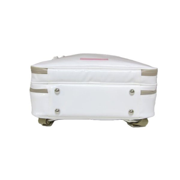 Photo8: NAHOK W Case 2 Compart Backpack for Clarinet [Carlito 2/wf] White / Pink {Waterproof, Temperature Adjustment & Shock Absorb}