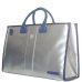 Photo2: BIG SALE  NAHOK Business Briefcase「Helmut」 Silver {Waterproof, Temperature Adjustment & Shock Absorb} (2)