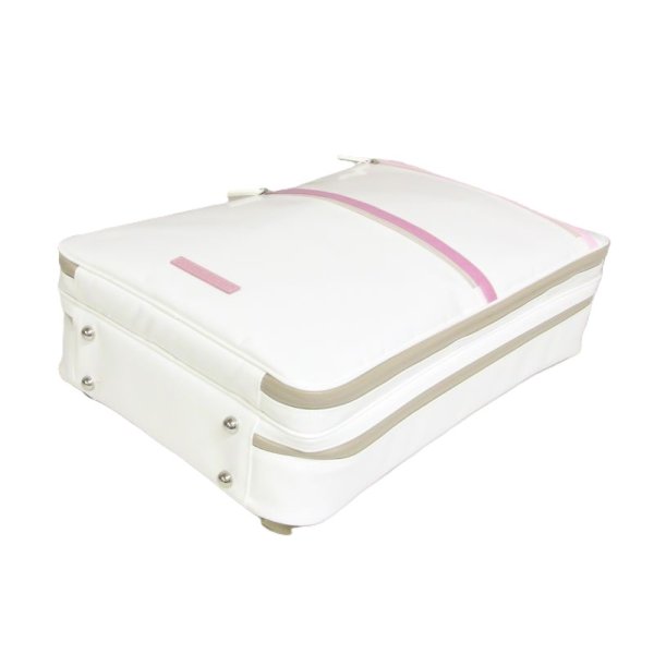 Photo7: NAHOK W Case 2 Compart Backpack for Clarinet [Carlito 2/wf] White / Pink {Waterproof, Temperature Adjustment & Shock Absorb}