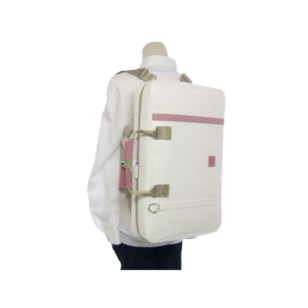 Photo4: NAHOK W Case [Gabriel 2/wf] for Clarinet players White special coating / Pink {Waterproof, Temperature Adjustment & Humidity Regulation, Shock Protection}