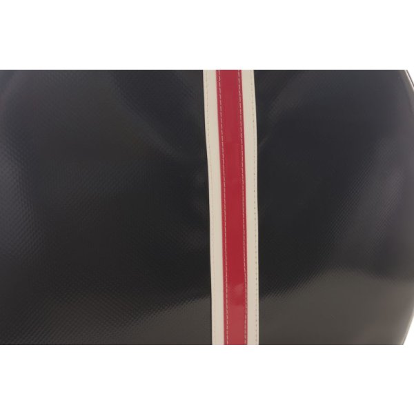 Photo4: NAHOK Backpack style 14inch Snare Drum Case with big snappie [Great Gatsby 2] Black / White, Red {Waterproof, Temperature Adjustment & Shock Absorb}