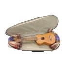 Other Photos3: NAHOK Concert Ukulele Carry Case [Mighty Uke/wf] Light Gray / Black {Waterproof, Temperature Adjustment & Shock Absorb}