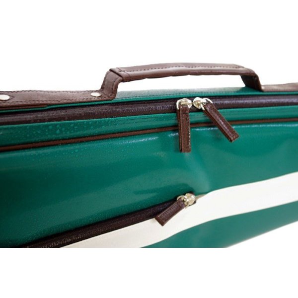 Photo3: NAHOK Concert Ukulele Carry Case [Mighty Uke/wf] Emerald Green / White {Waterproof, Temperature Adjustment & Shock Absorb}