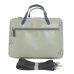 Photo7: NAHOK Briefcase for Oboe [Cantabile/wf] Matte Light Gray / Navy Blue {Waterproof, Temperature Adjustment & Shock Absorb}