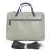 Photo7: NAHOK Briefcase for Oboe [Cantabile/wf] Matte Light Gray / Navy Blue {Waterproof, Temperature Adjustment & Shock Absorb} (7)