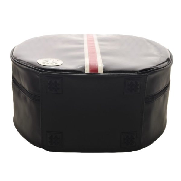 Photo6: NAHOK Backpack style 14inch Snare Drum Case with big snappie [Great Gatsby 2] Black / White, Red {Waterproof, Temperature Adjustment & Shock Absorb}