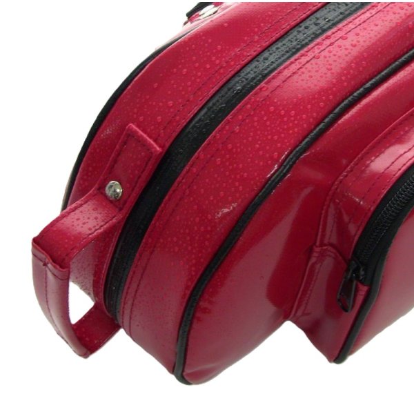 Photo6: NAHOK Trumpet Protection Case [Morricone/wf] German Red with Mouthpiece Case {Waterproof, Temperature Adjustment & Shock Absorb}