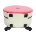 Photo4: NAHOK Backpack style 14inch Snare Drum Case with big snappie [Great Gatsby] Scarlet / Ivory {Waterproof, Temperature Adjustment & Shock Absorb}