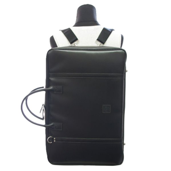 Photo3: BIG SALE/ Hand Made  /NAHOK Timpani Mallet Case Bag / Briefcase style [TM.Matrix B] Matte Black {Waterproof, Temperature Adjustment & Shock Absorb}