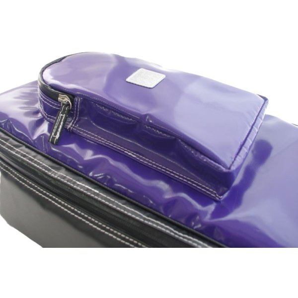 Photo2: NAHOK Acoustic Guitar Carry Case [Scorsese/wf] Violet / Black {Waterproof, Temperature Adjustment & Shock Absorb}