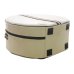 Photo4: NAHOK Backpack style 14inch Snare Drum Case with big snappie [Great Gatsby 2] Ivory / Chocolate, Silver {Waterproof, Temperature Adjustment & Shock Absorb}