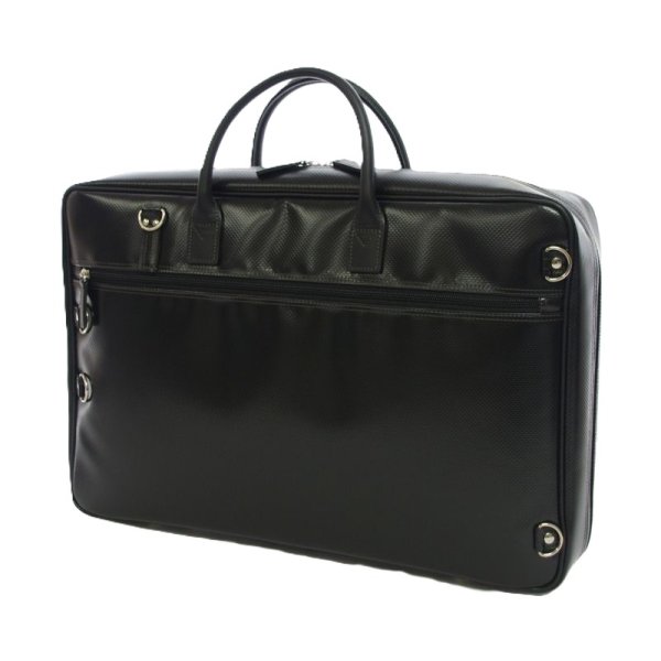 Photo4: BIG SALE/ Hand Made  /NAHOK Timpani Mallet Case Bag / Briefcase style [TM.Matrix B] Matte Black {Waterproof, Temperature Adjustment & Shock Absorb}