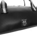 Photo2: For B&C foot, NAHOK Flute & Piccolo Case Bag [Grand Master3/wf] Matte Black / Black & Silver Handle {Waterproof, Temperature Adjustment & Shock Absorb} (2)