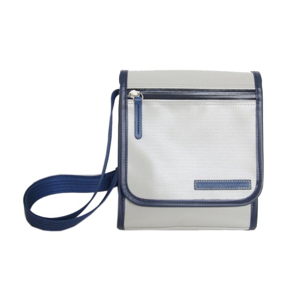 Photo3: NAHOK Pochette [Bandits 2/wf] Matte Light Grey / Dark Blue {Waterproof}