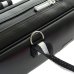 Photo7: For B&C foot, NAHOK Flute & Piccolo Case Bag [Grand Master3/wf] Matte Black / Black & Silver Handle {Waterproof, Temperature Adjustment & Shock Absorb} (7)