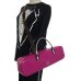 Photo8: For B&C foot, NAHOK Flute & Piccolo Case Bag [Grand Master3/wf] Fuchsia Pink / Choco & Silver Handle {Waterproof, Temperature Adjustment & Shock Absorb}