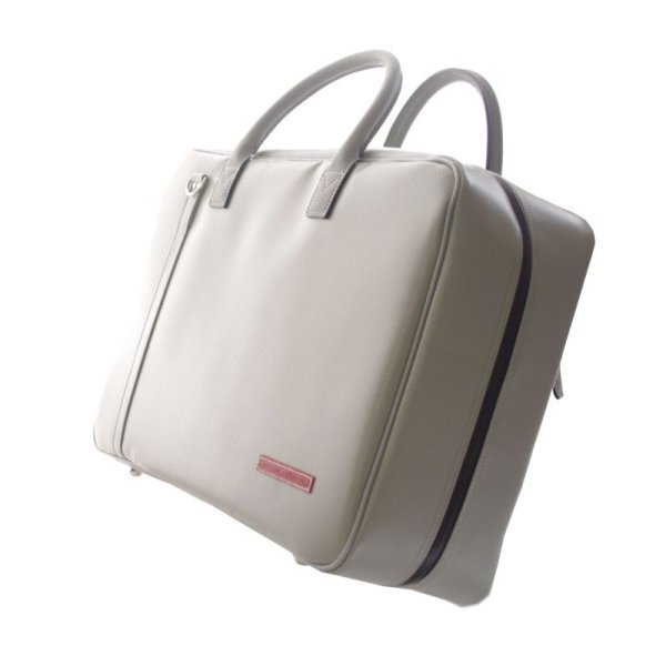 Photo2: NAHOK Wide Briefcase [Banderas II/wf] Matte Light Grey {Waterproof, Temperature Adjustment & Shock Absorb}