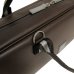 Photo4: For B&C foot, NAHOK Flute & Piccolo Case Bag [Grand Master3/wf] Matte Chocolate / Choco & Silver Handle {Waterproof, Temperature Adjustment & Shock Absorb} (4)