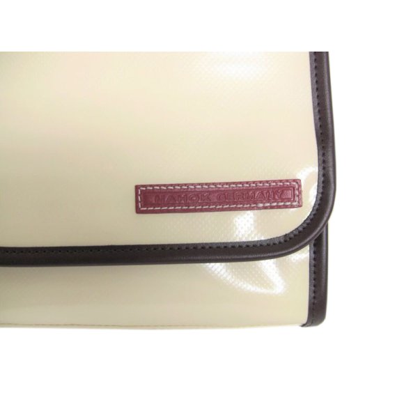 Photo3: NAHOK Pochette [Bandits 2/wf] Ivory / Red {Waterproof}