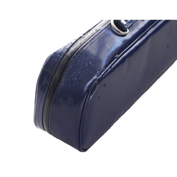 Photo3: NAHOK Alto Flute Case Guard B Foot [Krysar/wf] Deep Blue / Ivory {Waterproof, Temperature Adjustment & Shock Absorb}