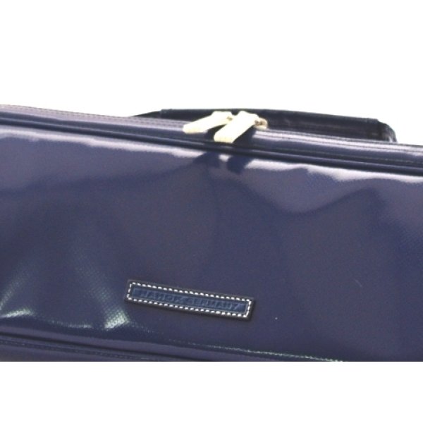 Photo4: NAHOK Alto Flute Case Guard B Foot [Krysar/wf] Deep Blue / Ivory {Waterproof, Temperature Adjustment & Shock Absorb}